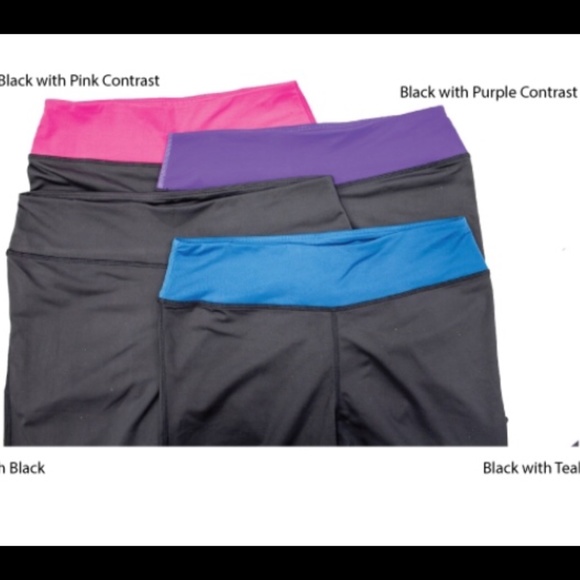 🌟Cropped 7/8 Athletic Pant-Black - Picture 2 of 9